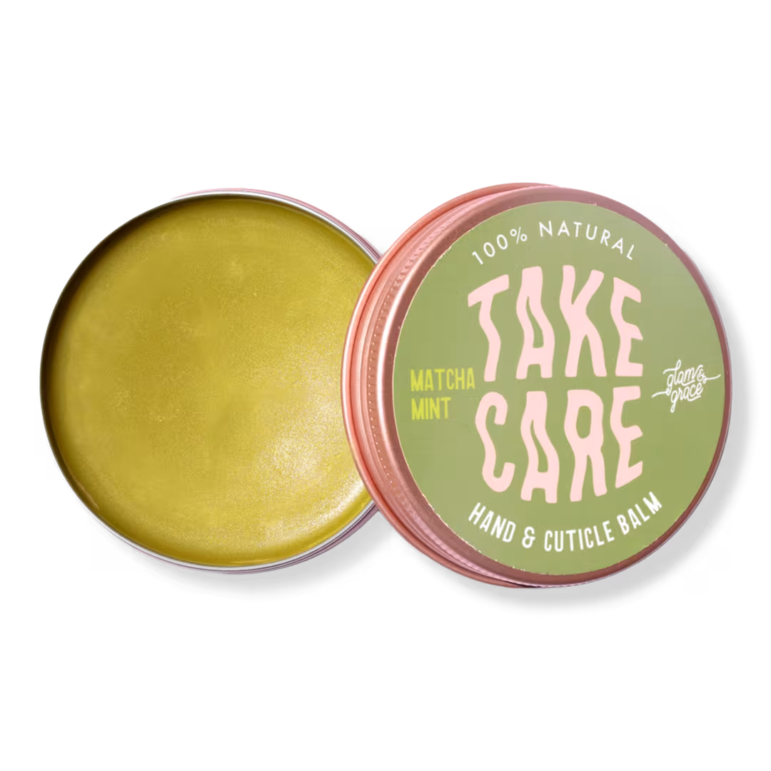 Glam & Grace  Take Care - Hand & Cuticle Balm - Matcha Mint