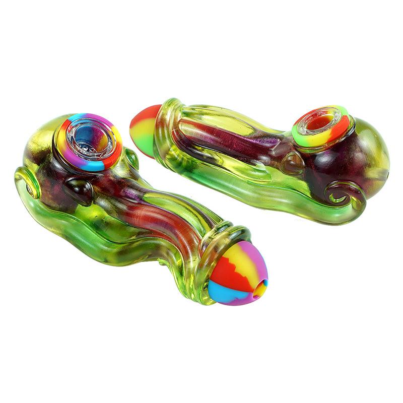 Creative Penis Resin Silicone Pipe