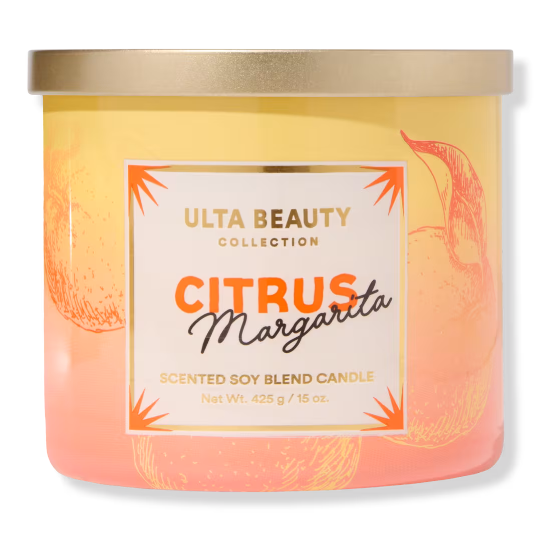 ULTA Beauty Collection  Citrus Margarita 3-Wick Scented Candle