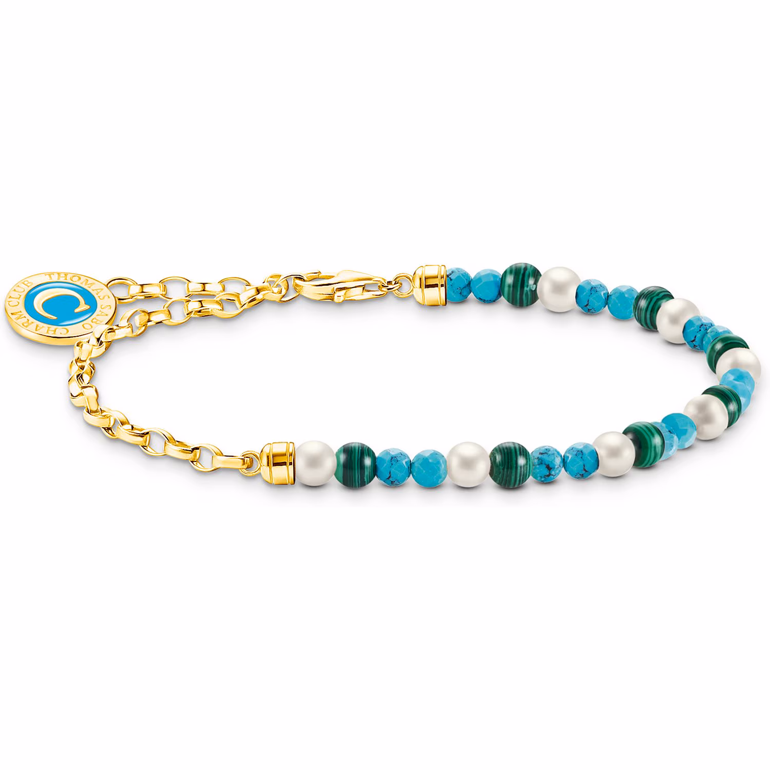 Armband 925er Silber, Emaille