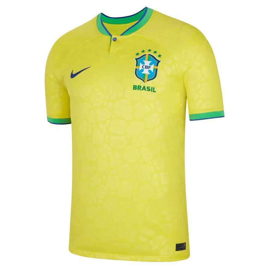 Brazil FIFA World Cup Home Soccer Jersey 2022