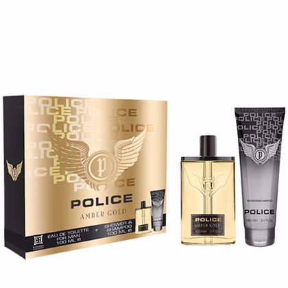 Police Amber Gold Eau de Toilette Spray Gift Set 100ML