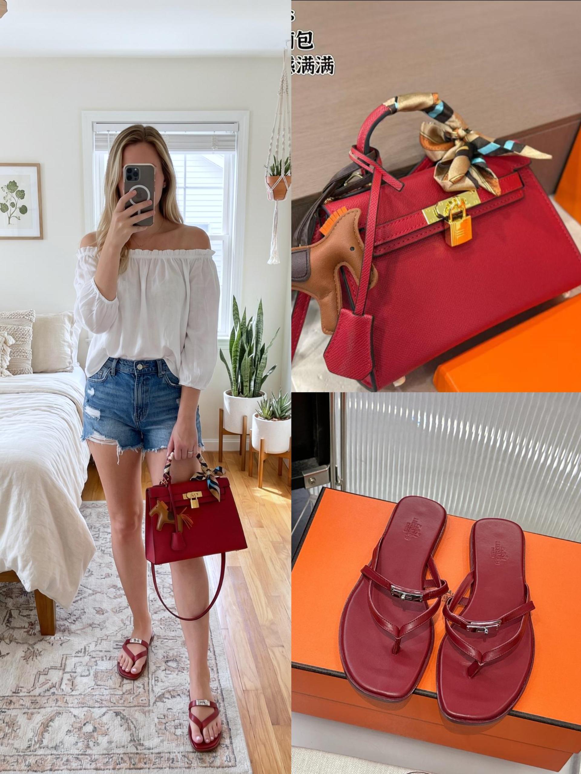 Hermès Shoes & Bag Set