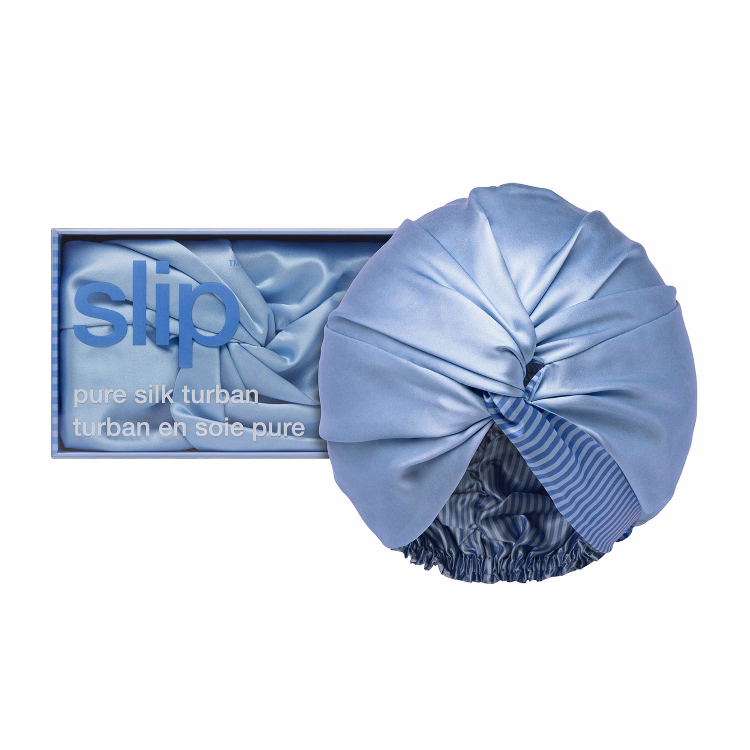 Turban aus reiner Seide