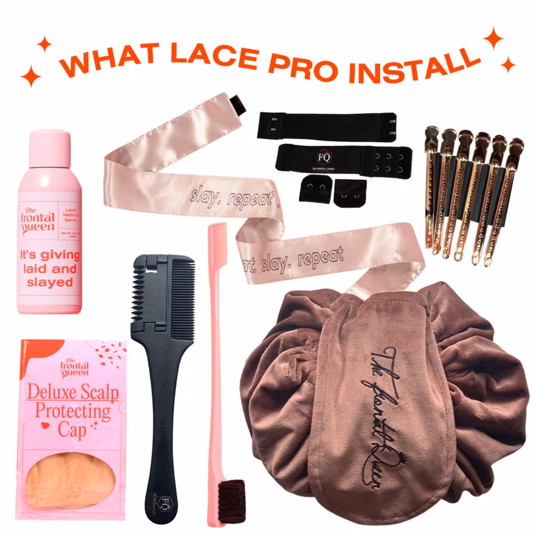 The Frontal Queen  What Lace? - Pro Install Kit