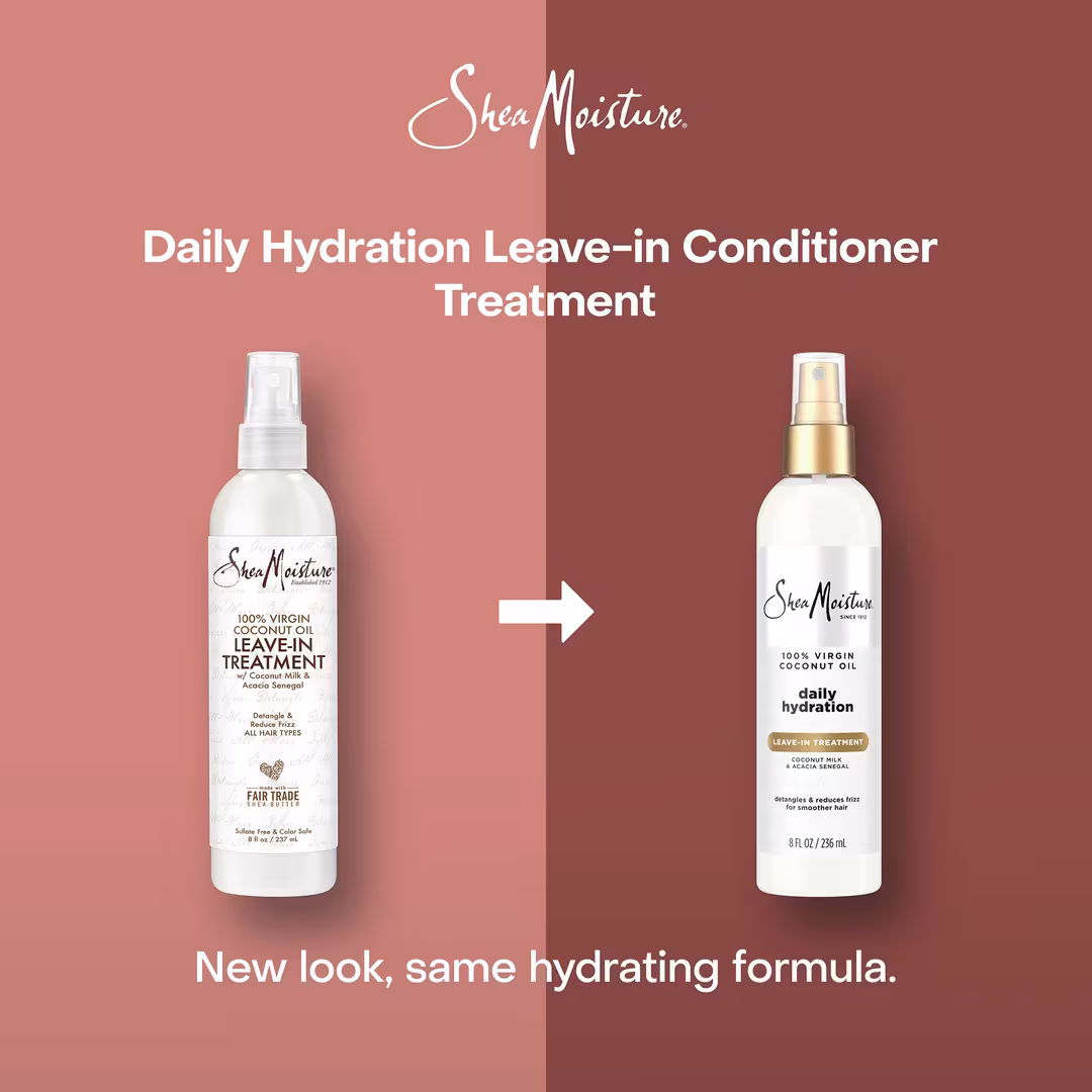 SheaMoisture  100% Virgin Coconut Oil Daily Hydration Leave-In Treatment