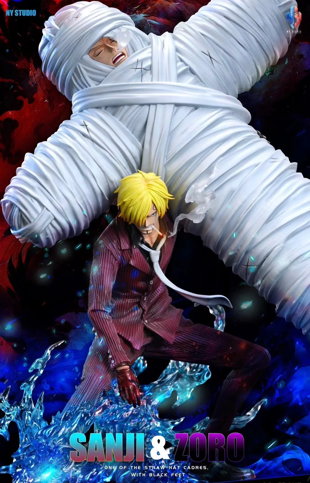 NY Studio - Sanji carrying Zoro 2.0 | 山治扛索隆2.0