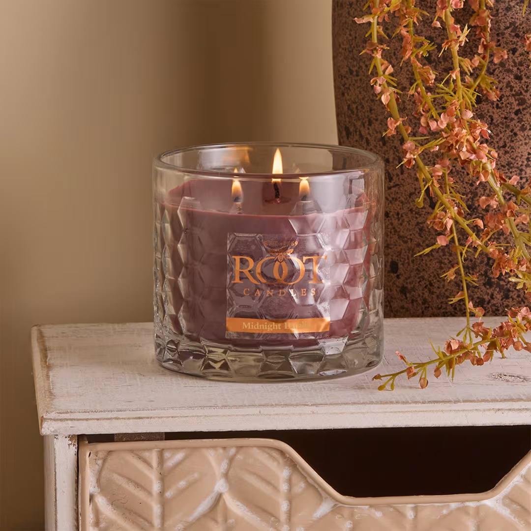 Root Candles  Legacy Collection Luxury Scented Candle - Midnight Dahlia