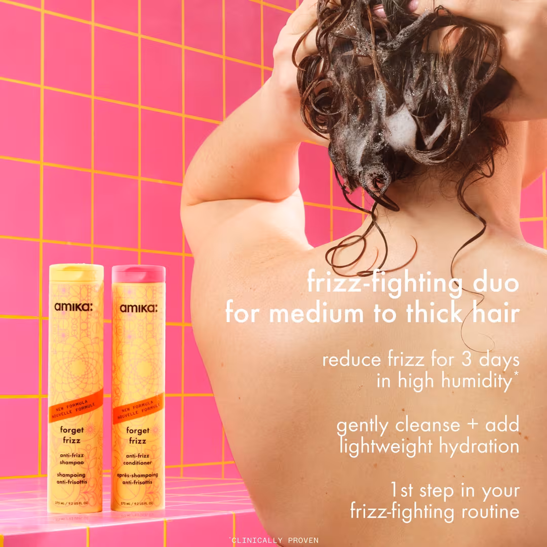 amika  Forget Frizz Anti-Frizz Shampoo