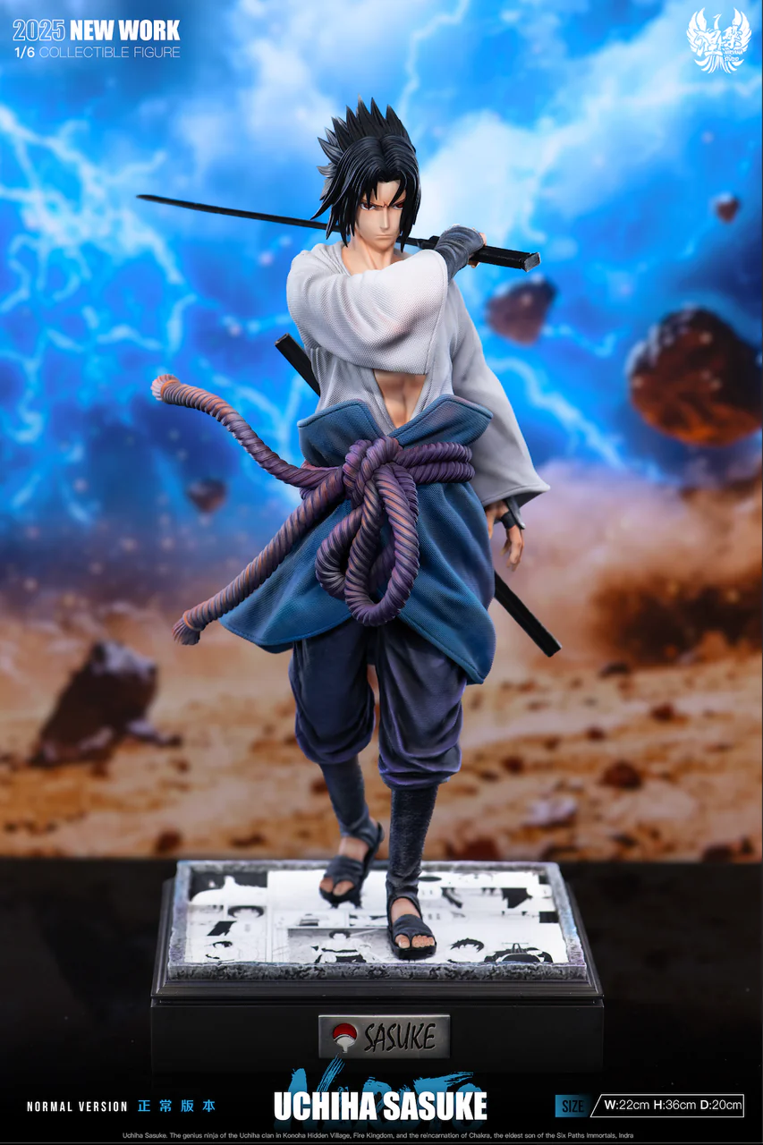 Naruto - Uchiha Sasuke | 1:6 Resin Statue | by Nirvana Studio