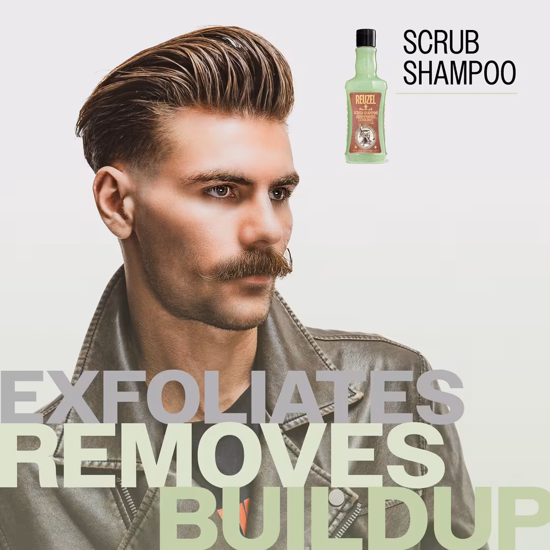 REUZEL  Scrub Deep Cleansing Exfoliating Shampoo