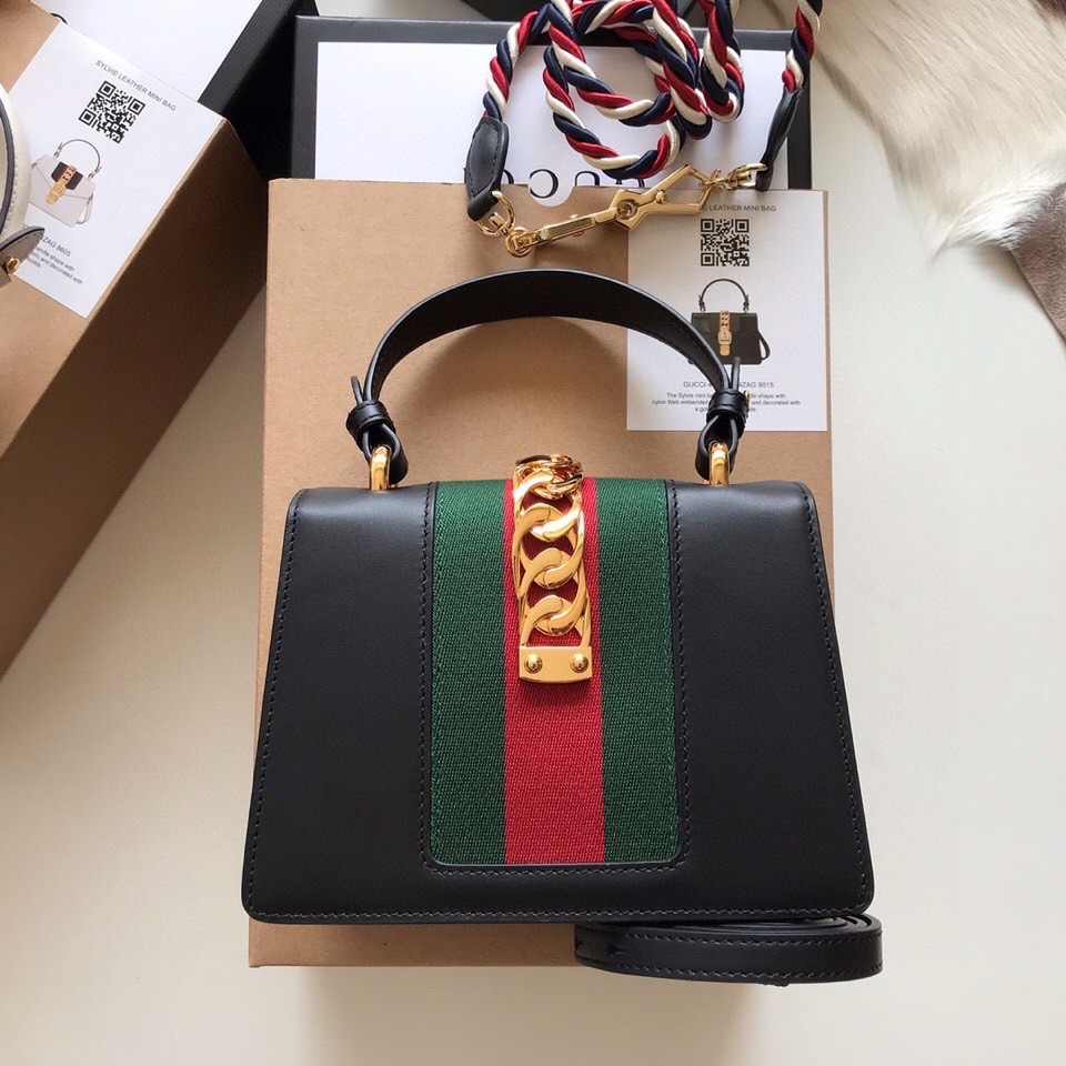 Gucci Sylvie Small top handle bag 470270
