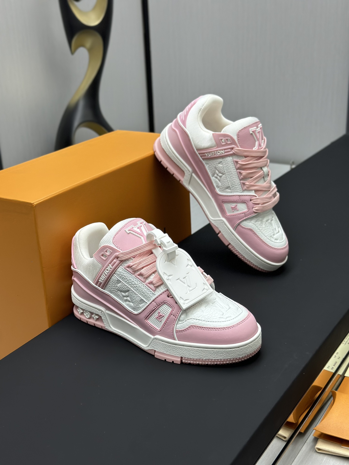 LV Trainer Couple Sneakers