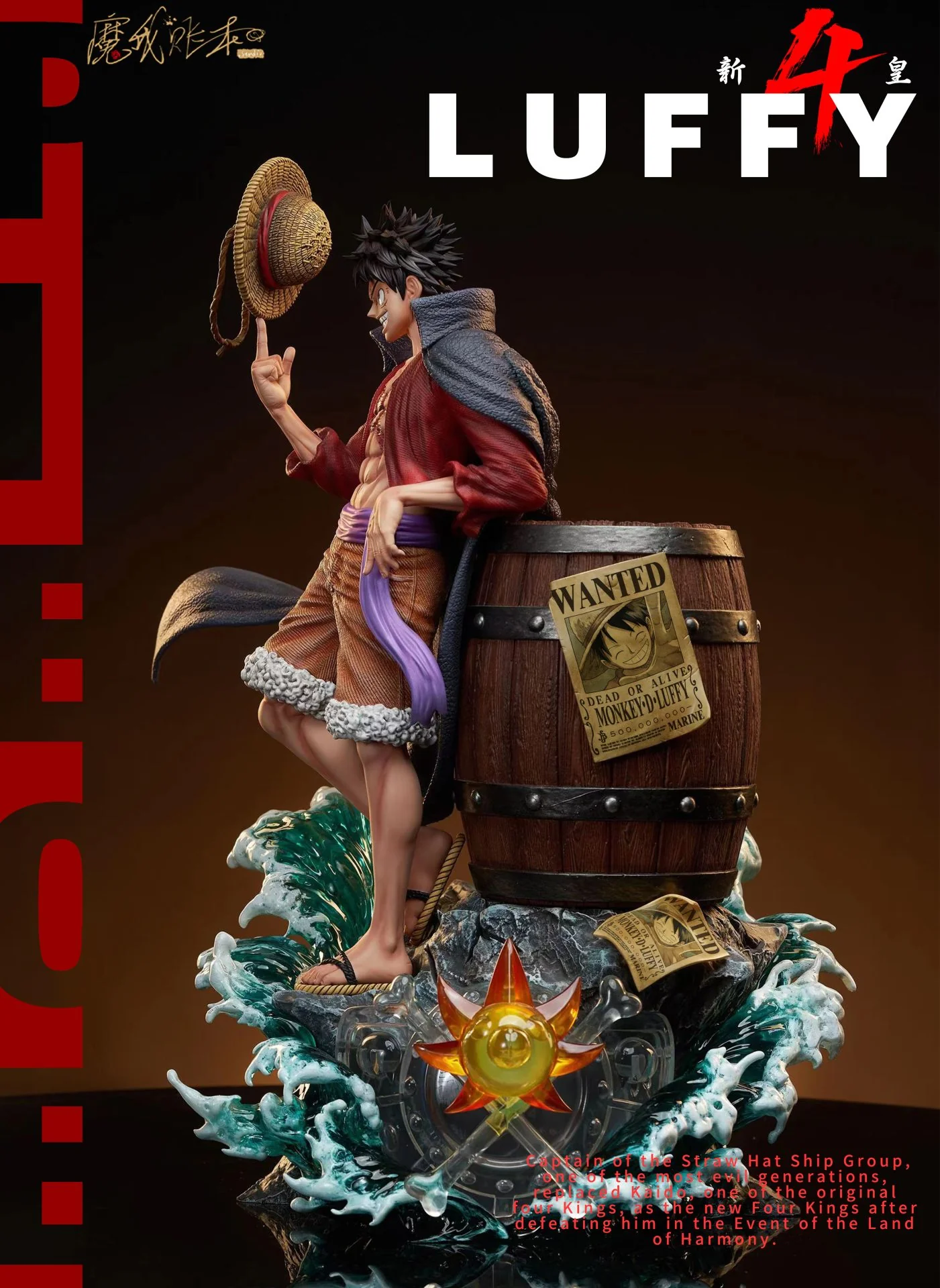 One Piece - Monkey D. Luffy | 1:6 Resin Statue | von MWZB Studio