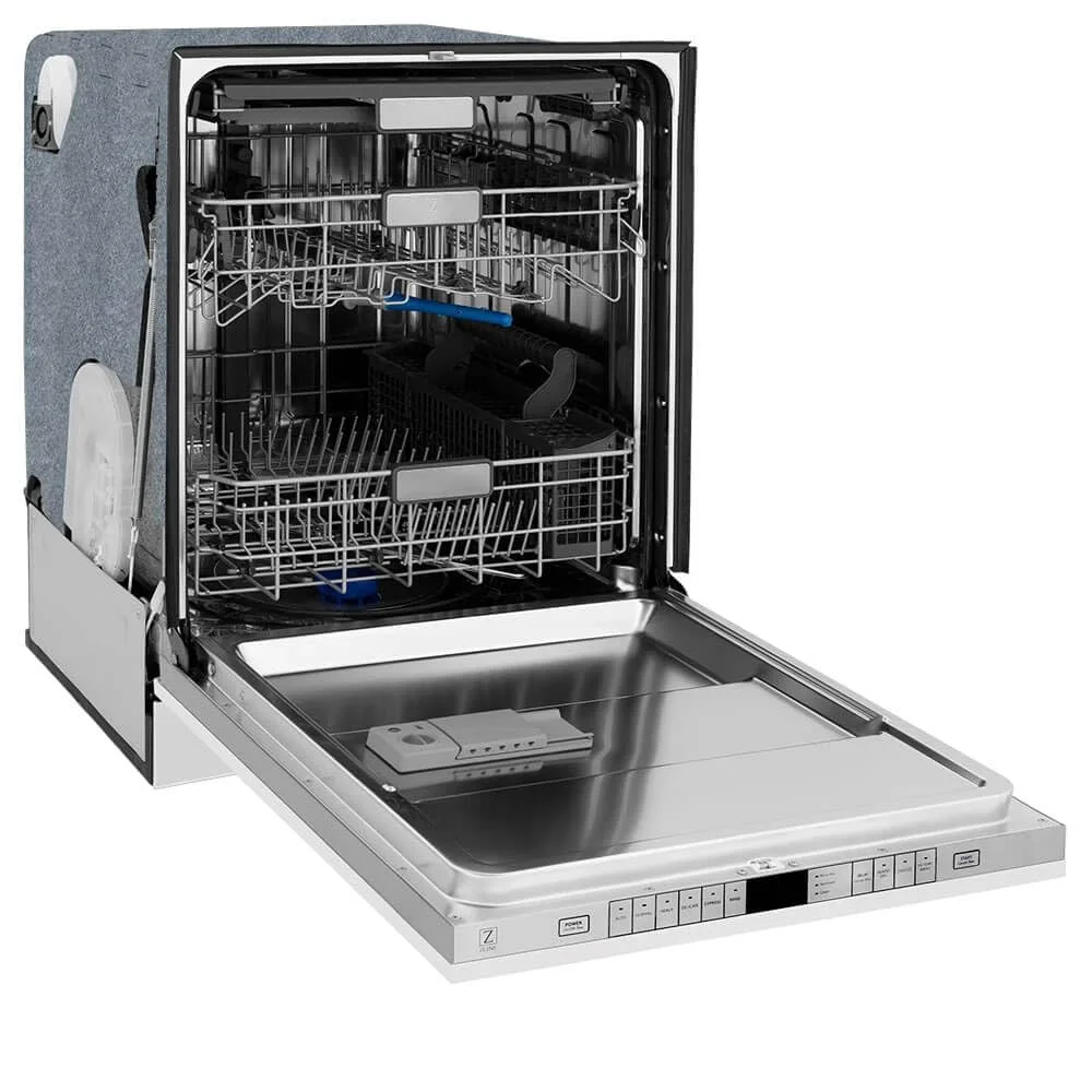 ZLINE DWMTZ30424CB 45 dBA Autograph Edition Top Control Built-In Dishwasher - Stainless/Champagne Bronze