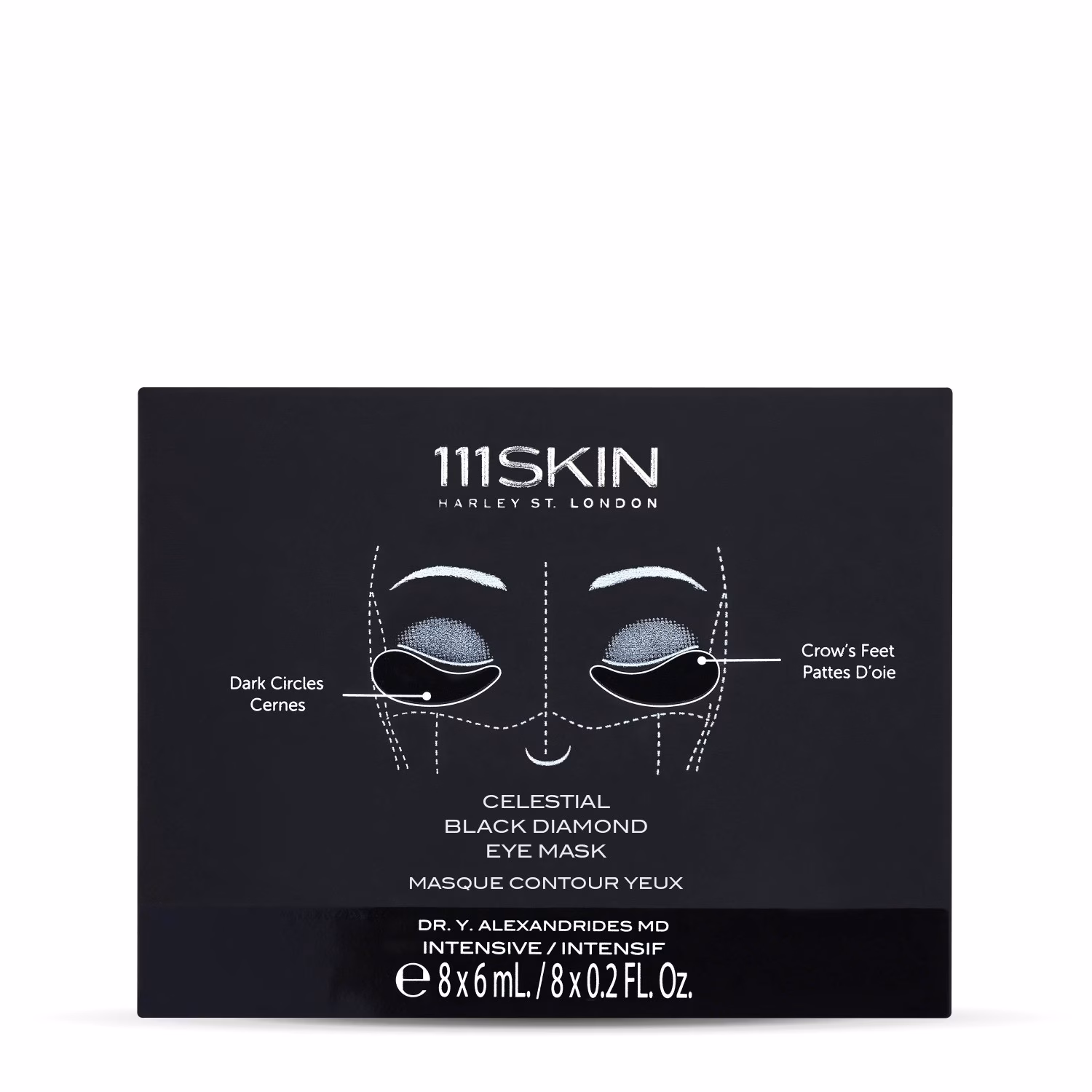 Celestial Black Diamond Eye Mask Box