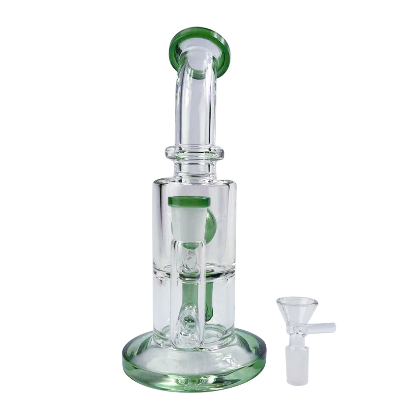 8 Clear Thick Glass Dab Rig