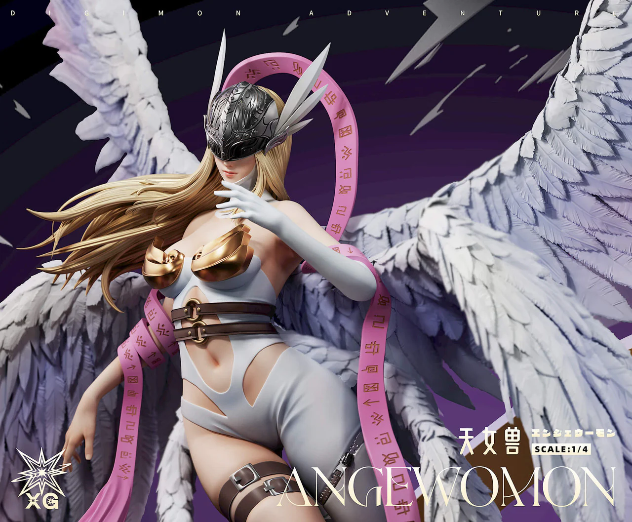 Digimon - Angewomon | 1:6/1:4 Resin Statue | by XG Studio