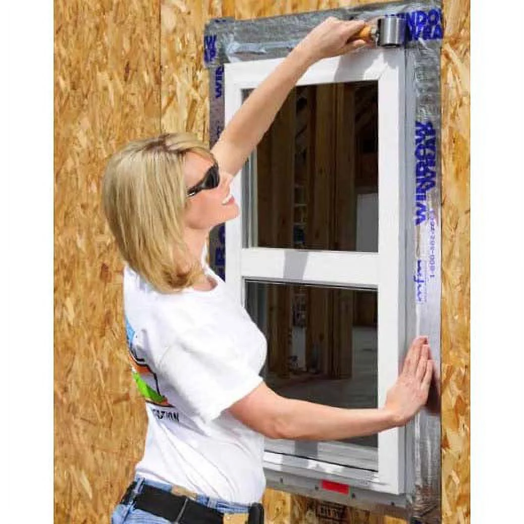 MFM Building Products 45W04 4 in. x 100ft Window Wrap - 9 Rolls Per Carton