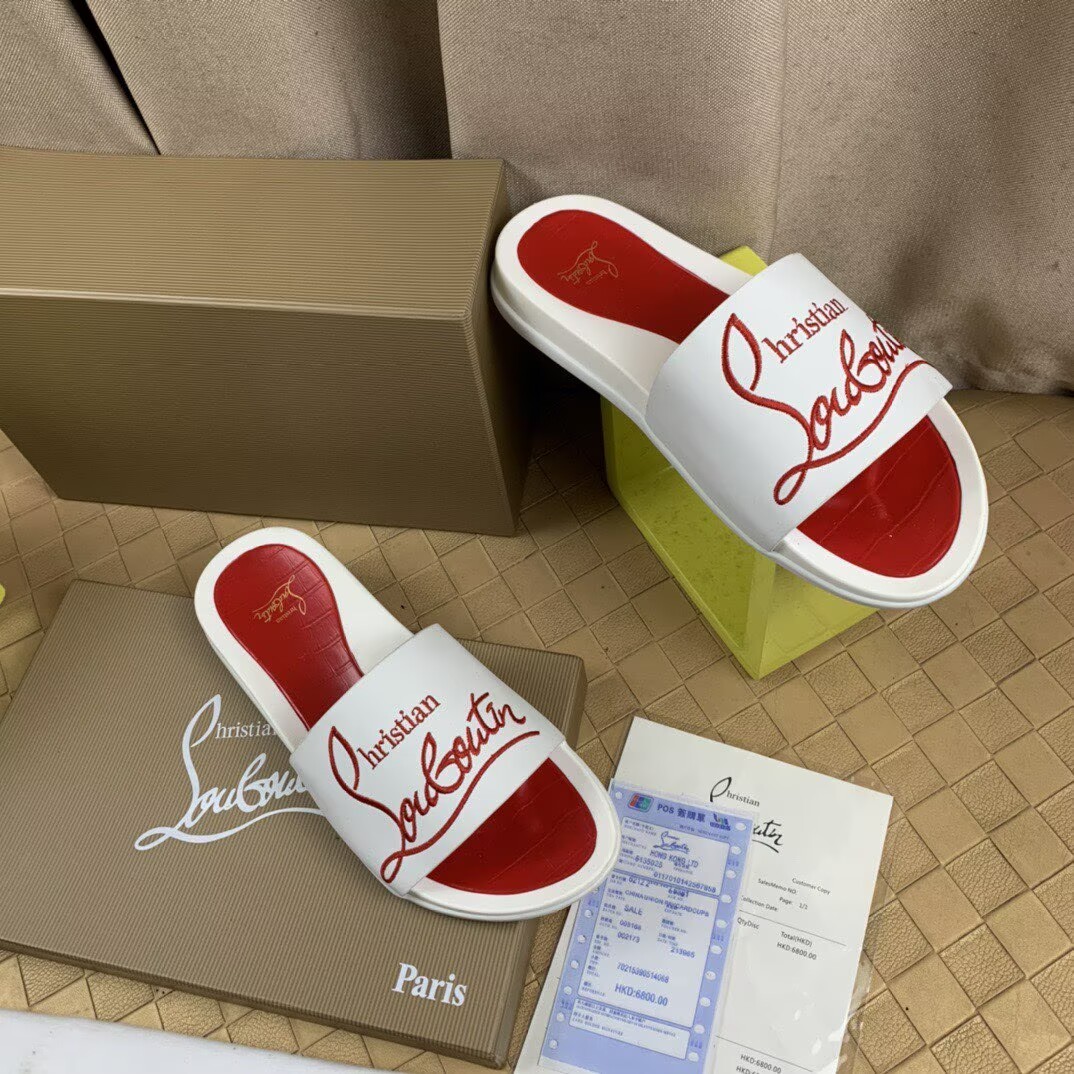 CHRISTIAN LOUBOUTIN SLIPPERS - CCSHOES