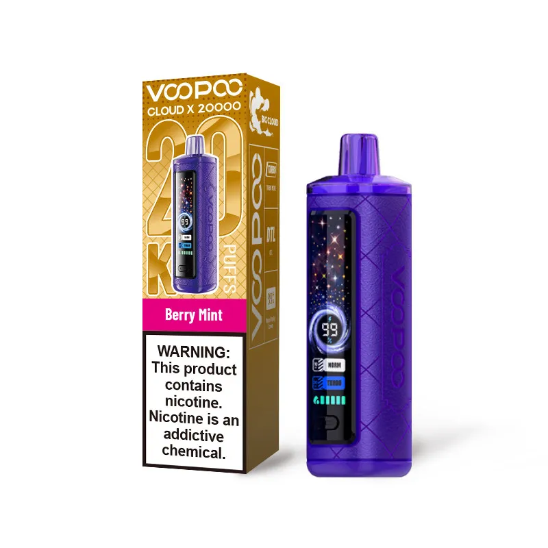 VOOPOO Cloud X 20K Shisha Vape Kit 6mg 900mAh 25ml