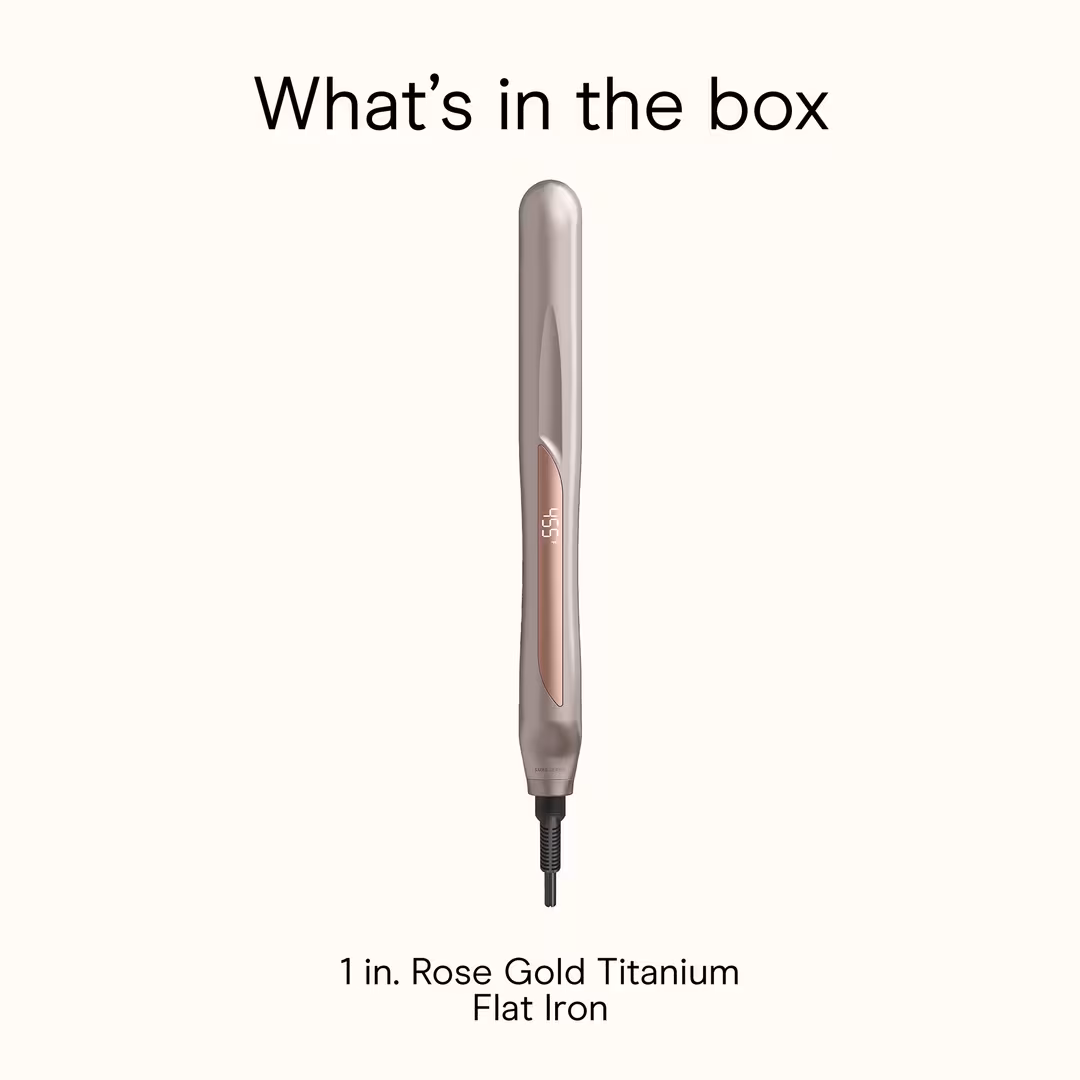 Conair  Rose Gold Titanium Flat Iron
