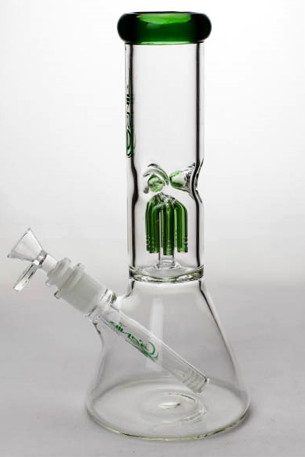 11 Genie Glass 6-Arm Beaker Water Bong