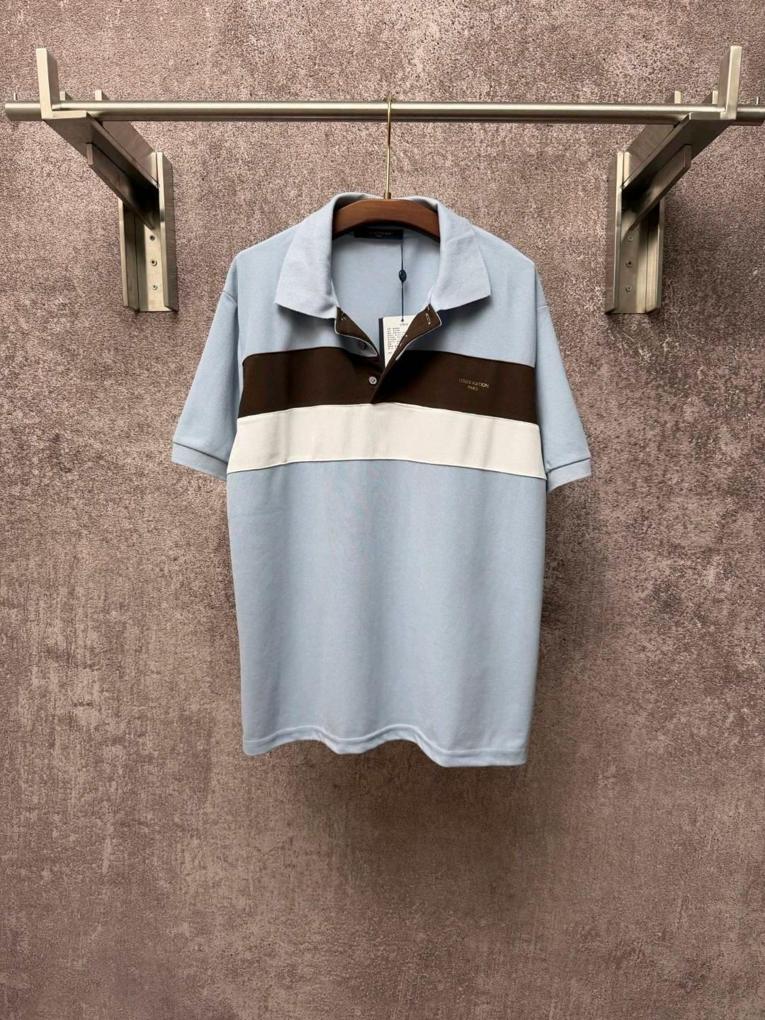 LV Short-Sleeved Polo Shirt - Men - Ready-to-Wear