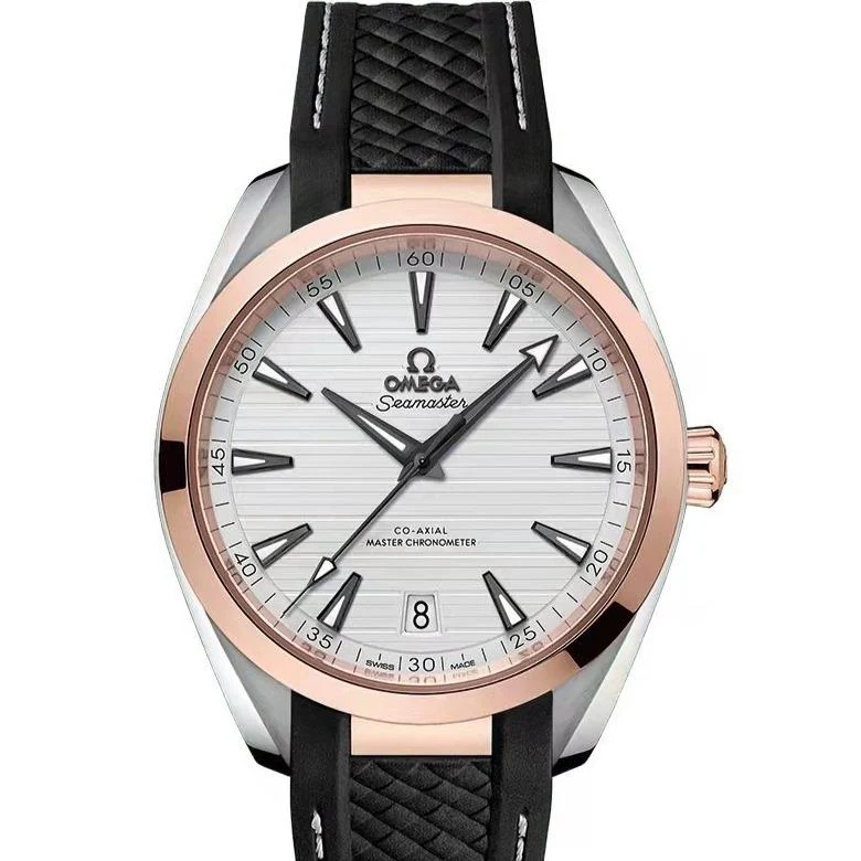 Omega Watch SEAMASTER AQUA TERRA 150 ROSE GOLD CASE BLACK DIAL