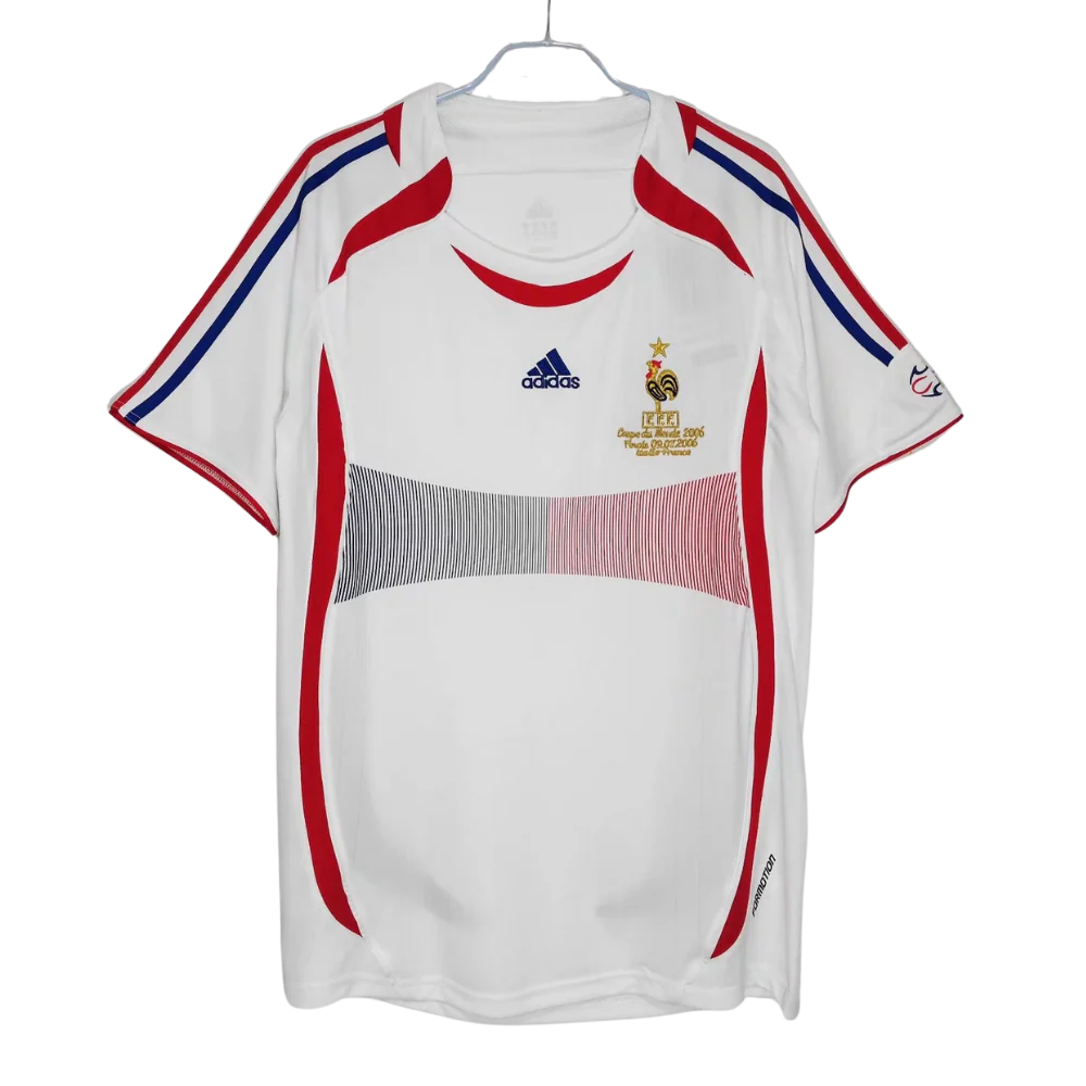Retro 2006 France Home Soccer Jersey