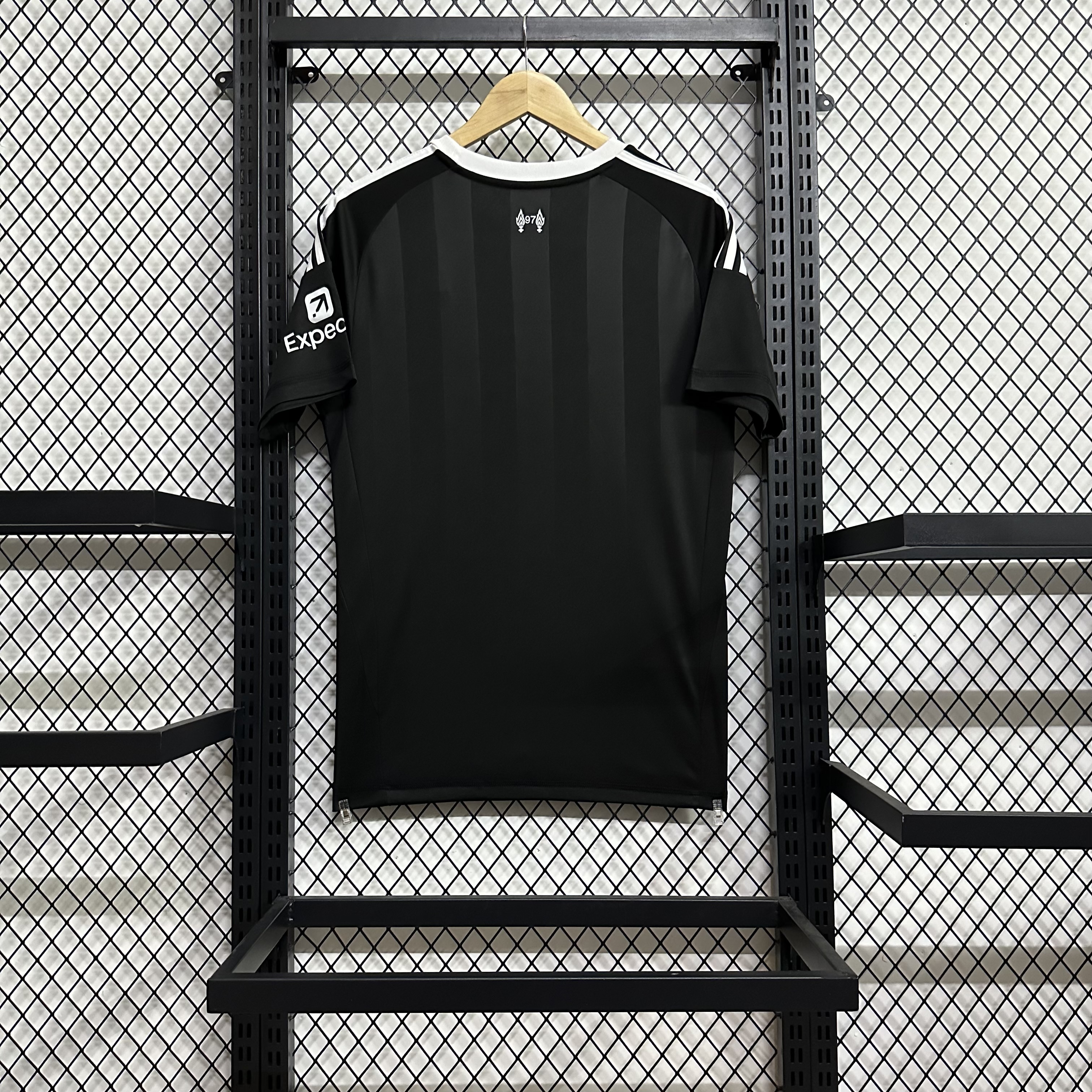 2025/2026 Liverpool Goalkeeper Black Football Shirt (Fans)