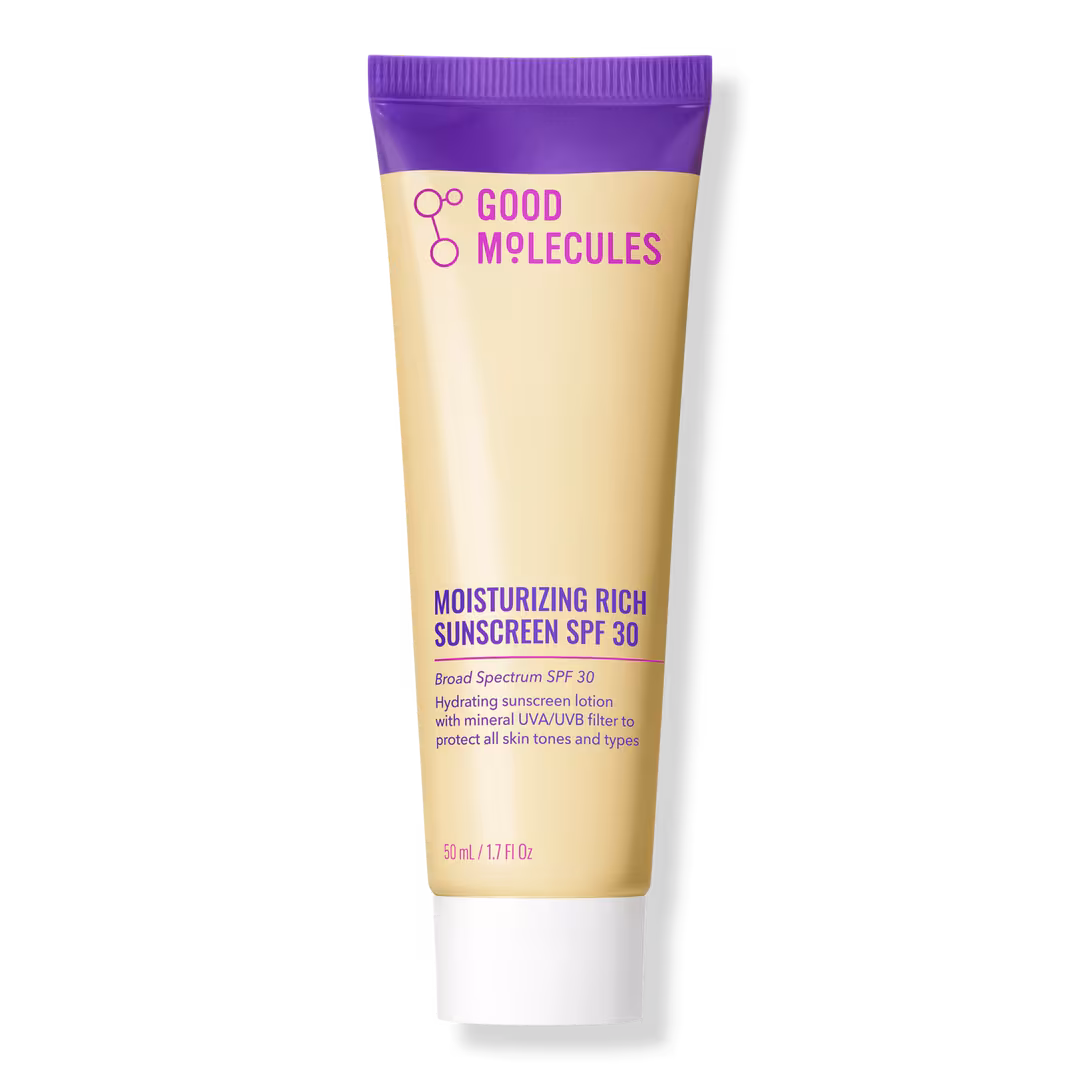 Good Molecules  Moisturizing Rich Sunscreen SPF 30