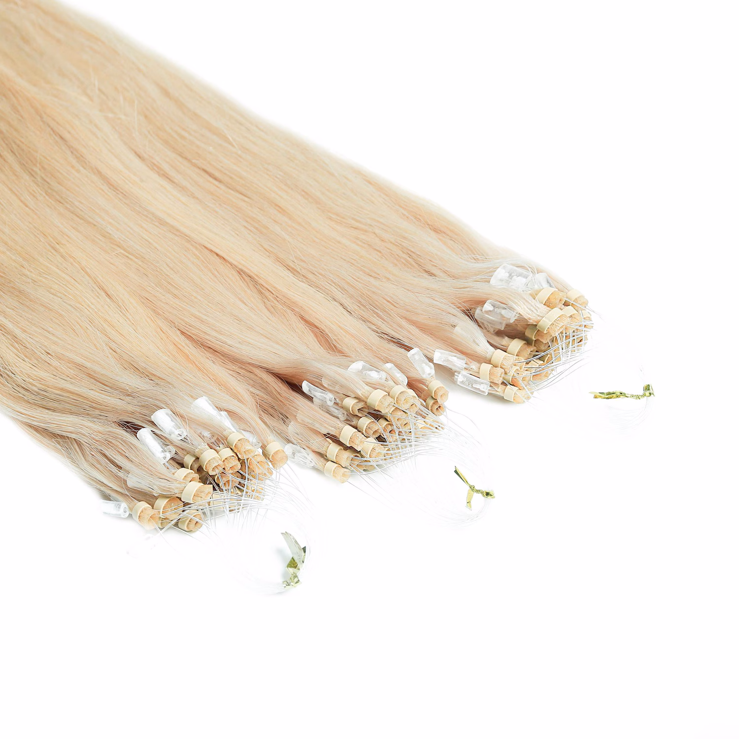 Microring Extensions Echthaar #10/1 Hell-Lichtblond Asch 1g