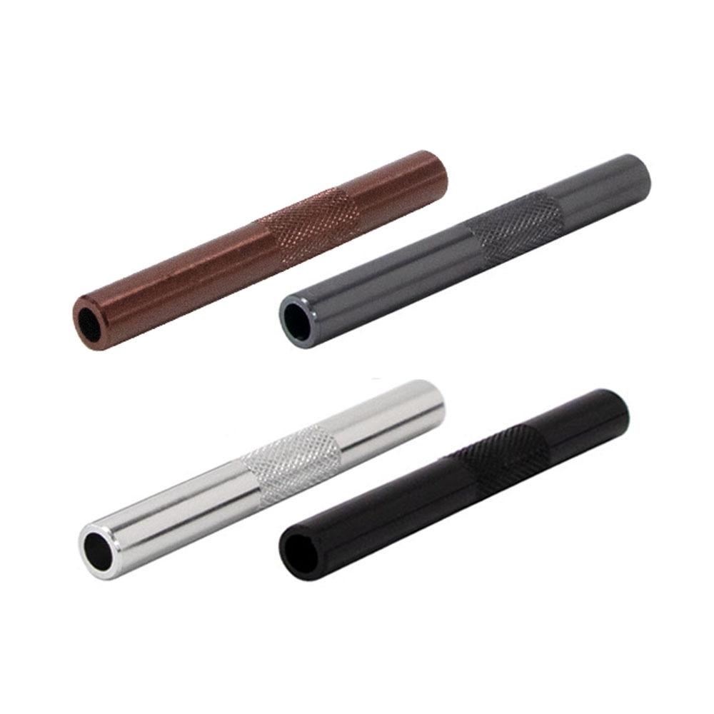 Straight Tube Mini Metal Pot Pipe