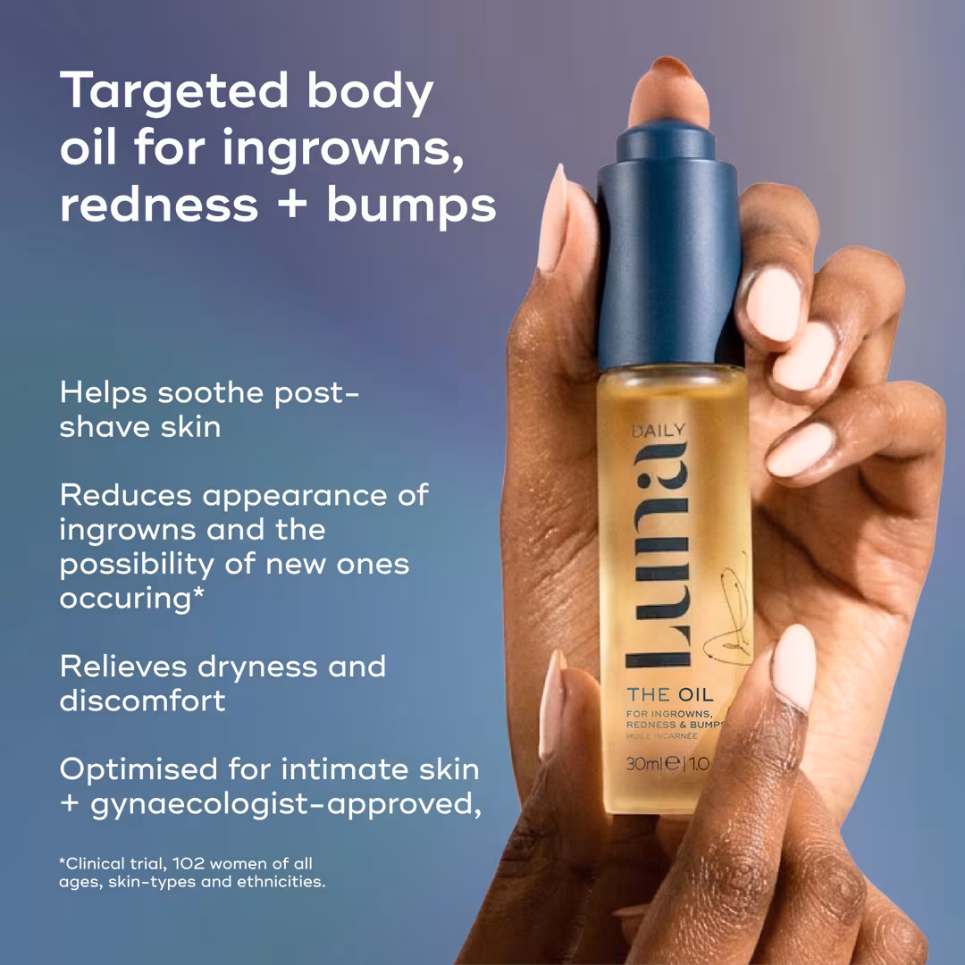 Luna Daily  The Everything Oil For Ingrowns Redness & Bumps