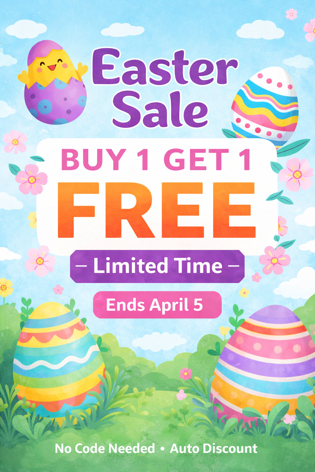 🐣 Easter Special: Buy 1 Get 1 FREE – Limited Time Offer Ends April 5