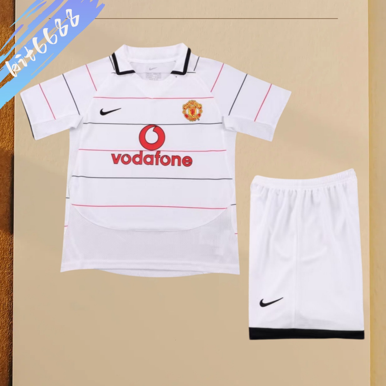 03/05 Manchester United Away Retro Football Shirt ( Kids Kit )