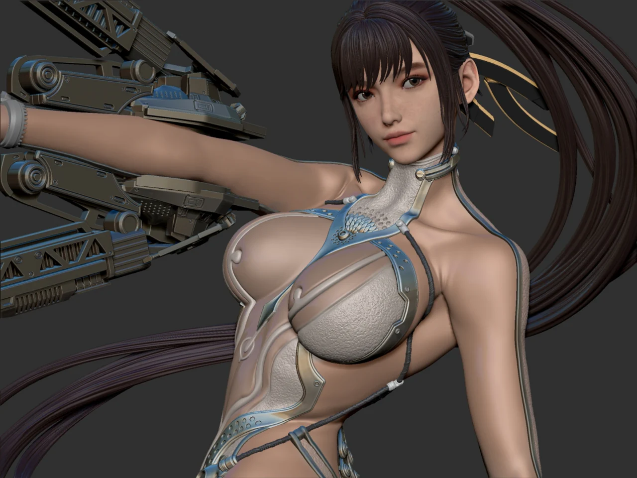 Stellar Blade - Skinsuit Eve | 1:4 Resin Statue | by Craving Eyes Studio