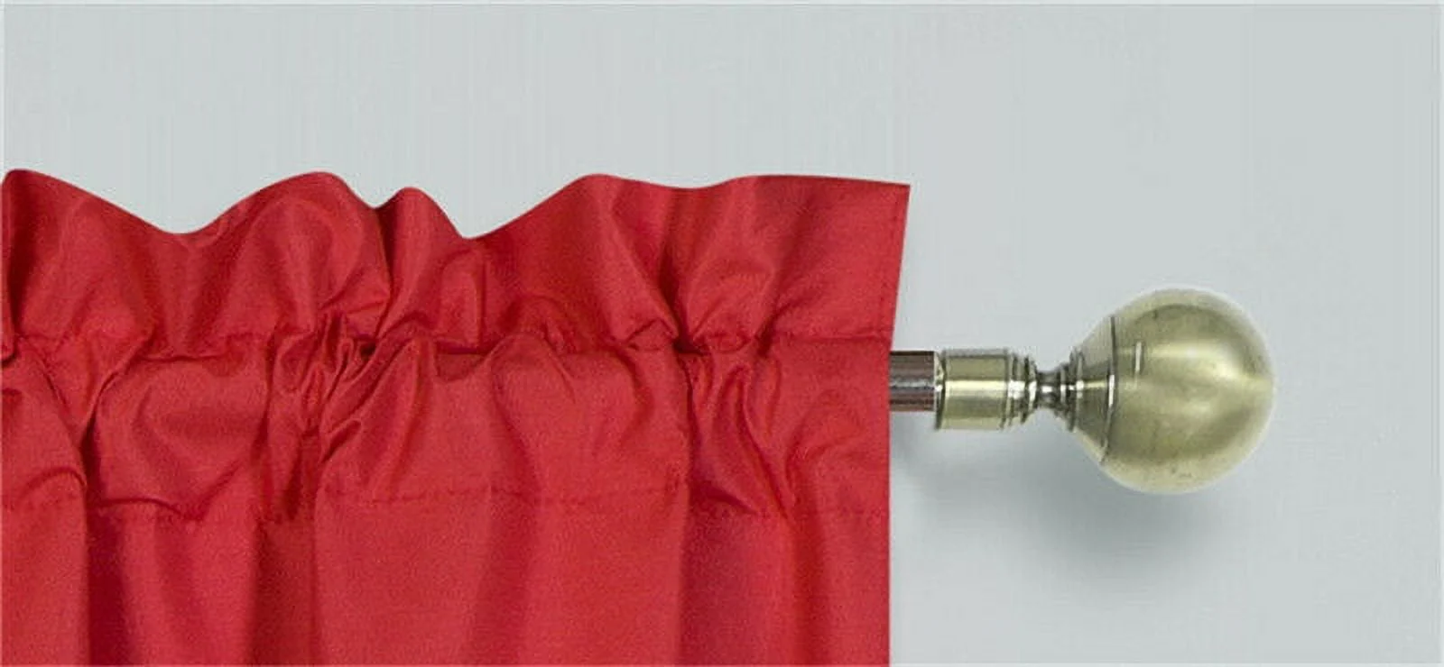 Window treatment R64 solid red color 2pc drapes Foam Backing Insulated Window Dressing Curtain Set of 2 Lined Rod Pocket Panels 37