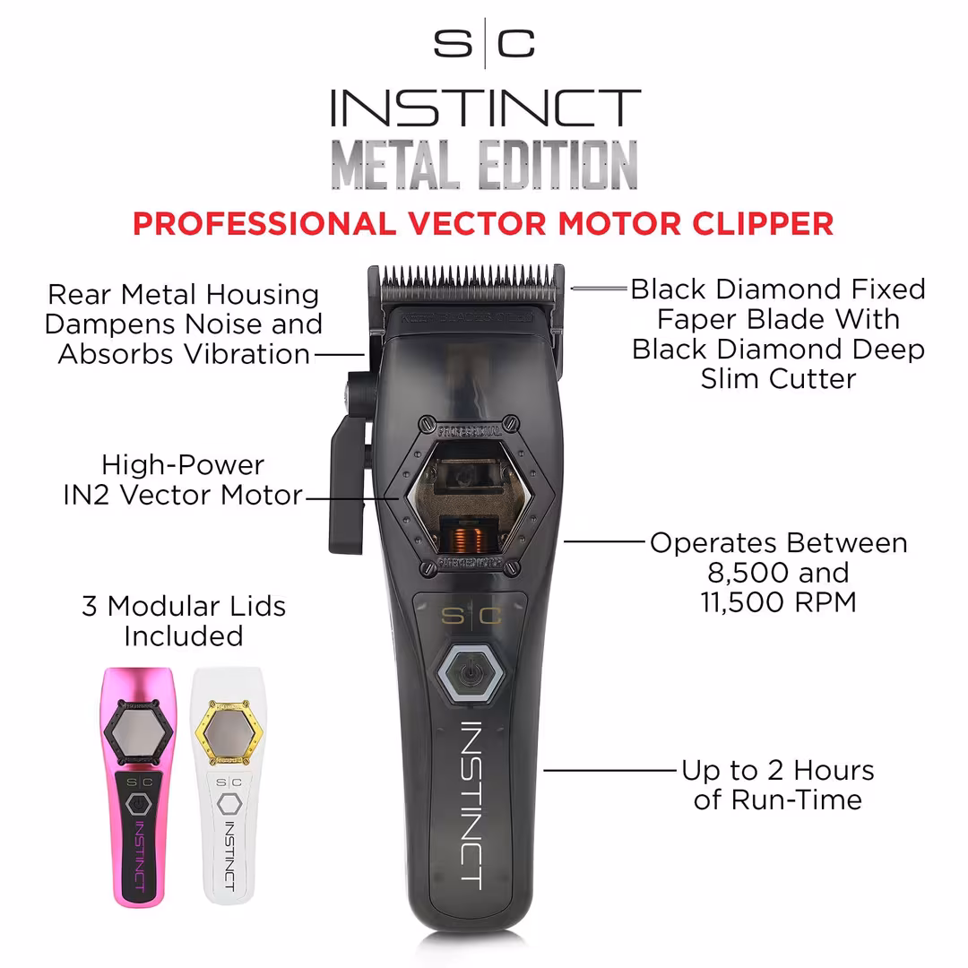 Stylecraft  Instinct Metal Professional Cordless Hair Clipper