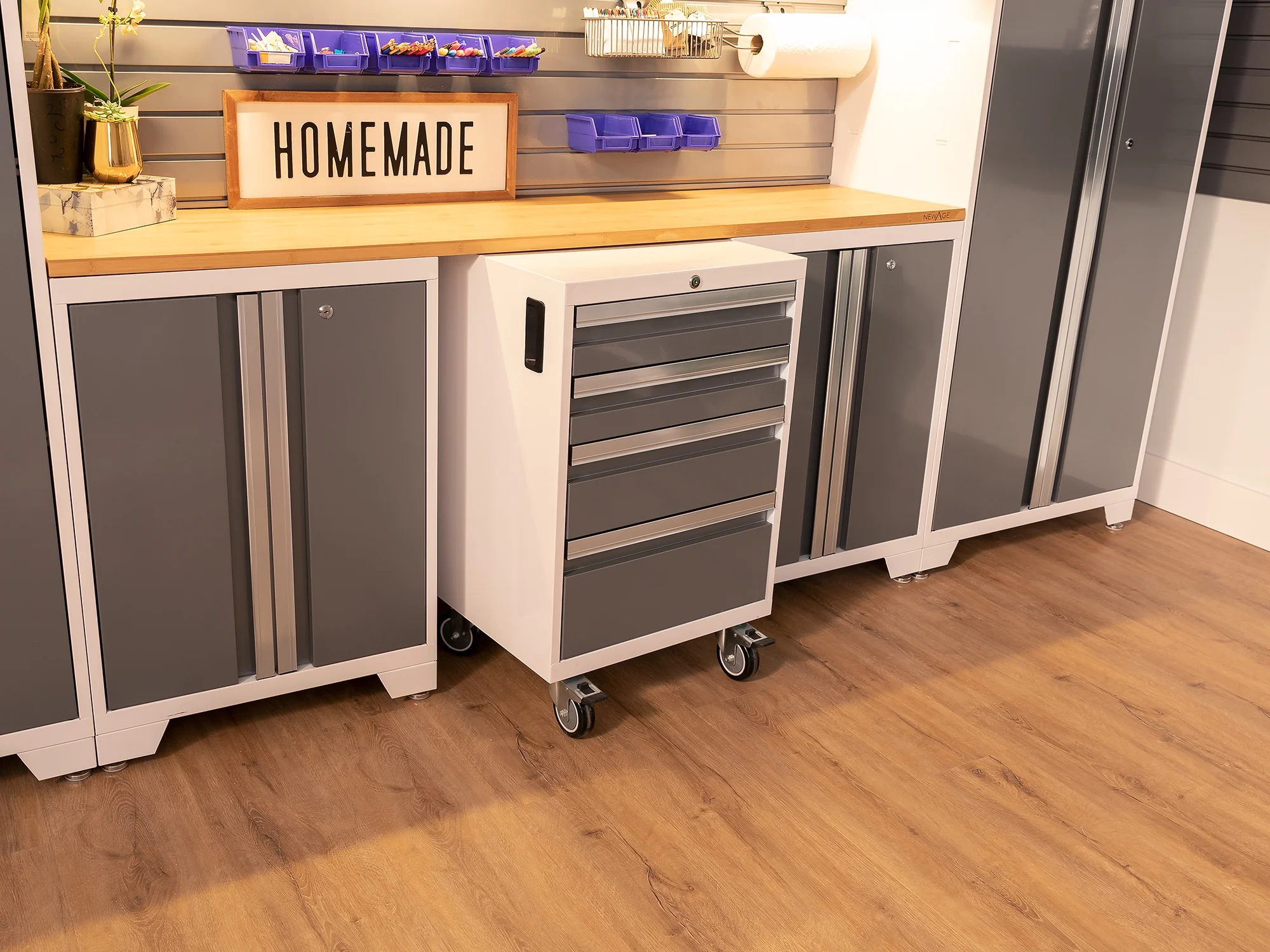 NewAge Products Bold Series 9-Piece Garage Storage Cabinet Set