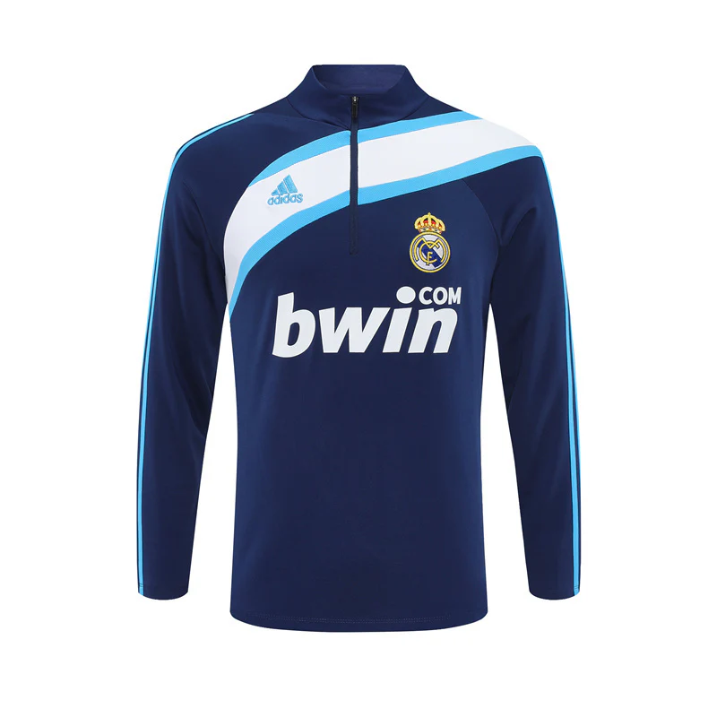 Real Madrid Training Jacket Men 2009 2010 Blue