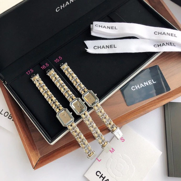 Chanel Watch PREMIERE ROCK SILVER CASE BEIGE LEATHER