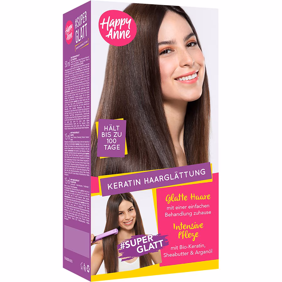 Keratin Haarglättung Happy Anne