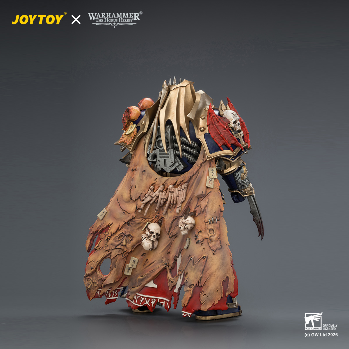 JOYTOY JT04674 Warhammer The Horus Heresy 1:18  Night Lords Konrad Curze Primarch of the Night Lords Legion - JOYTOY WORLD