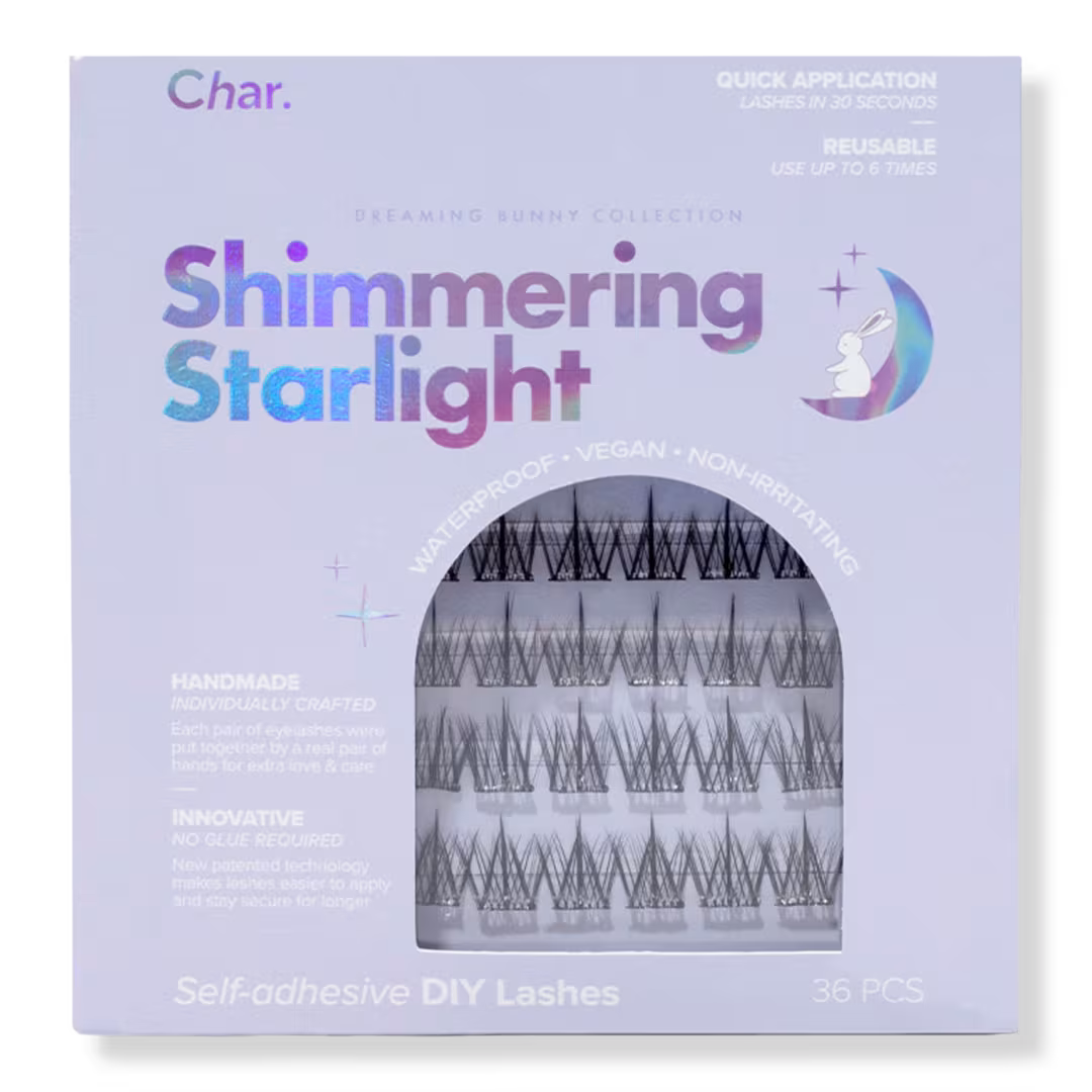 Char Cosmetics  Pre-Glued Reusable Lashes Dreaming Bunny Collection