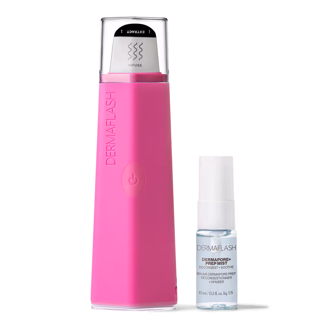 DERMAFLASH  DERMAPORE+ Ultrasonic Pore Extractor & Serum Infuser