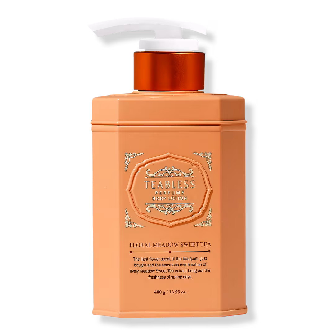 TEABLESS  Perfume Body Lotion Floral Meadowsweet Tea