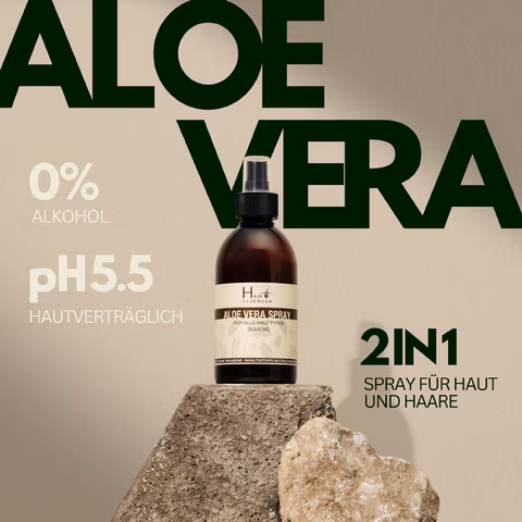 Bio Aloe Vera Spray - Ohne Alkohol