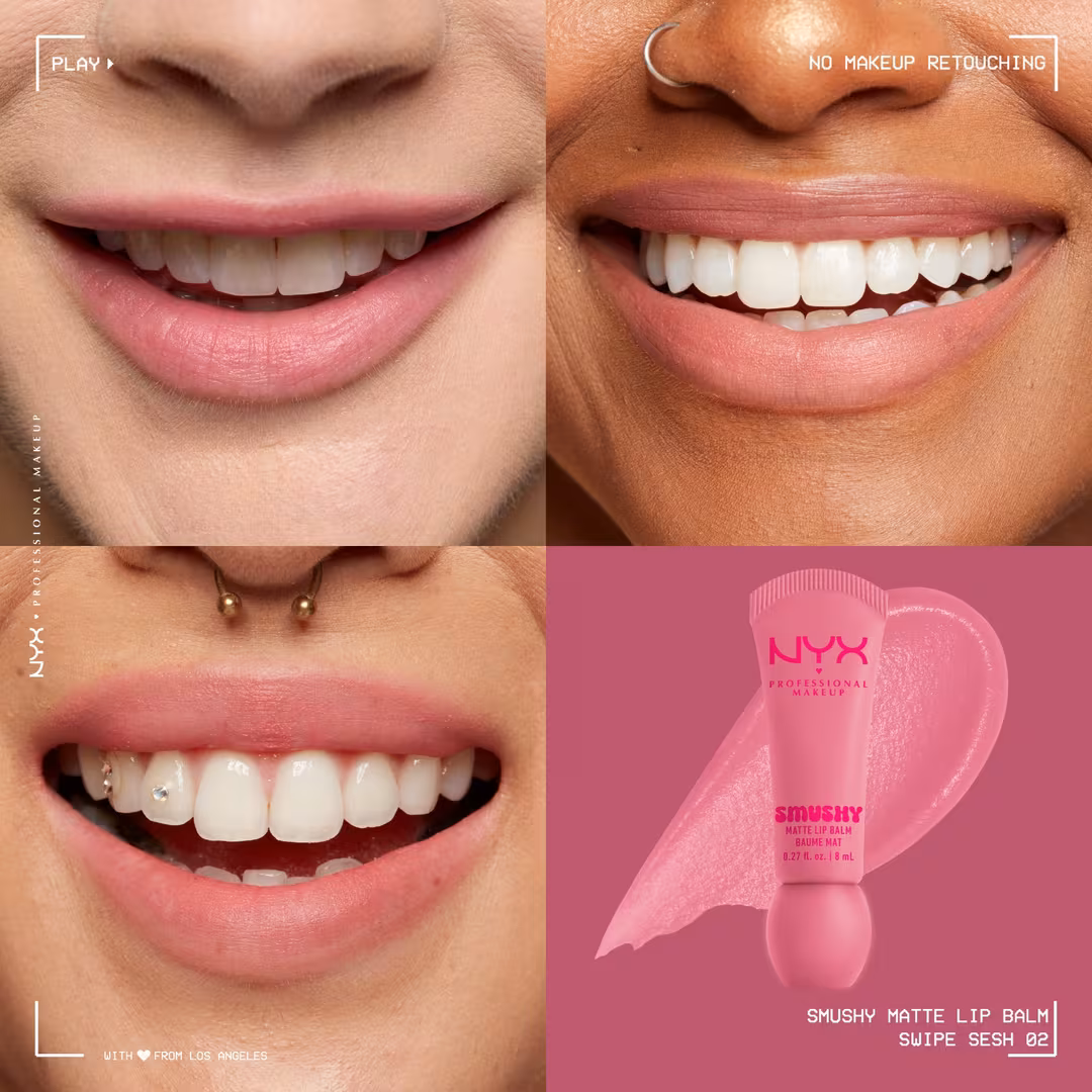 NYX Professional Makeup  Smushy Matte Lip Balm